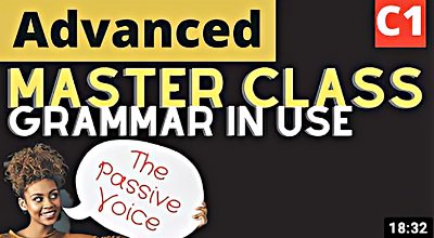 Ein Meisterkurs in Advanced Grammar in Use: The Passive Voice